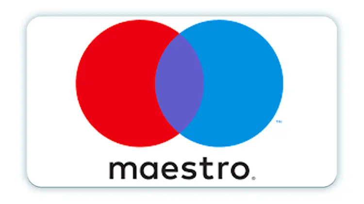 Maestro Logo and Card Image Banner